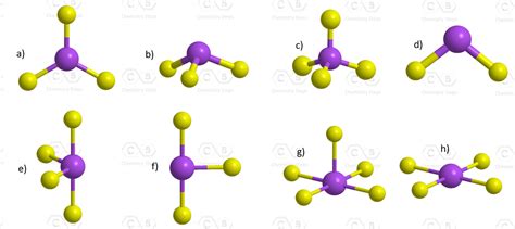 VSEPR Theory Geometry Of Organic Molecules Chemistry Steps