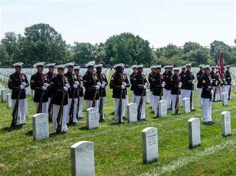 Full Military Honors Funeral At Arlington Arlington Media
