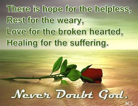 Never Doubt God Good Morning Quotes Emotional Healing Keep The Faith