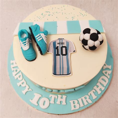 Messi Jersey Cake Football Cake Messi Birthday Cake Liliyum