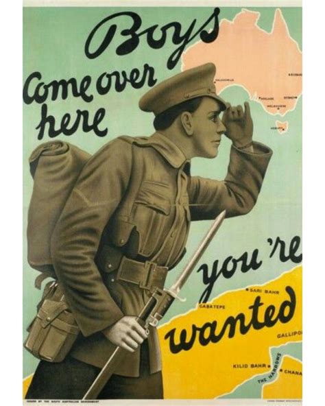 Wwi Recruitment Poster Ww1 Posters Ww1 Propaganda Posters Wwii Posters