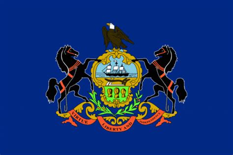 Free Picture State Flag Pennsylvania