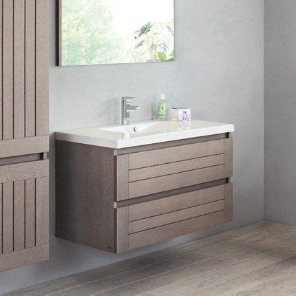 Meuble salle bain bois design ikea lapeyre côté maison. Meuble-vasque Lignum - Sanijura | Salle de bain ikea, Meuble salle de bain, Meuble sous vasque