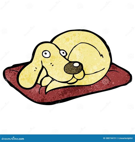 Bed Cartoon Dog Sleeping Stock Illustrations 116 Bed Cartoon Dog