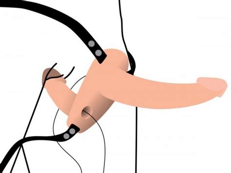 Strap U Power Pegger Silicone Vibrating Double Dildo Harness On Literotica