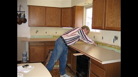 Install laminate countertops how to install tiles on a kitchen countertop tos diy diy kitchen countertops countertop options formica. DIY Kitchen Countertop Remodel - YouTube