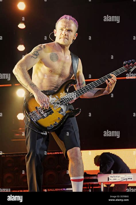 Michael Balzary Aka Flea Of The Red Hot Chili Peppers Performing At