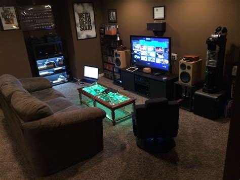 Using Dark Colors Intelligently Video Game Room Decor Game Room