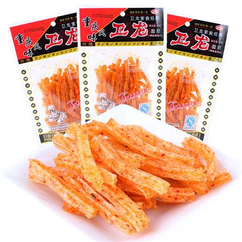 Buy Set Of Packs Chinese Special Spicy Snack Food Wei Long La Tiao
