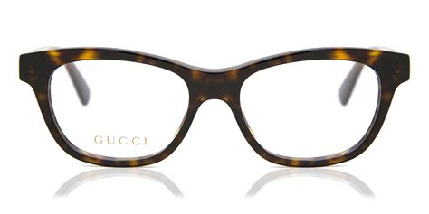 gucci gg0372o 002 eyeglasses in havana smartbuyglasses usa