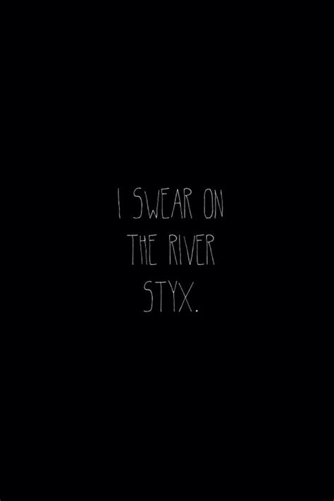 I Will Never Leave You Guys I Swear On The River Styx Thunder