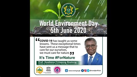 Ghana Celebrates 2020 World Environment Day Youtube