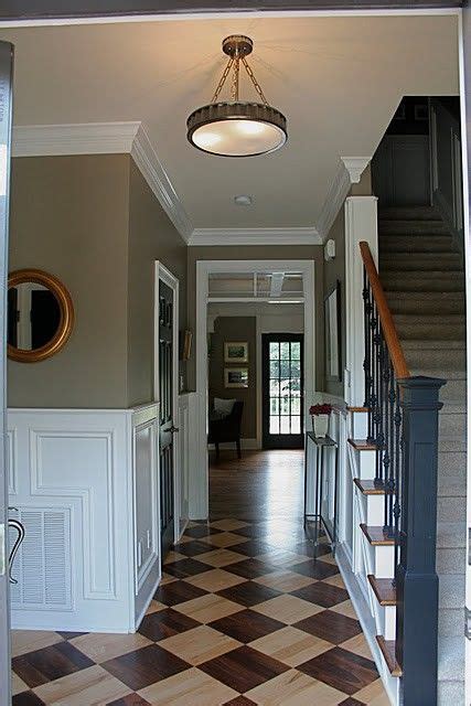 Foyerentryway Paint Floor Handrail Paint And Accent