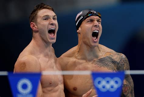 After Barely Qualifying For The Final Us Mens Medley Relay Team Keeps