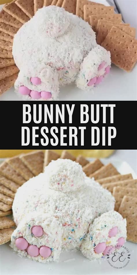 Sweet Bunny Butt Cheese Ball Easter Dessert With Coconut Artofit