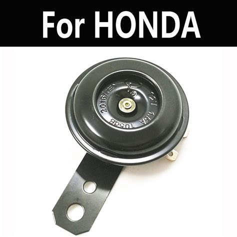 Electric Horn Kit Signal Speaker Waterproof Round Loud Horn For Honda