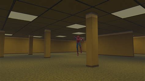 Spiderman In Backrooms 3d Model By Amitjagrup252 71ee36a Sketchfab