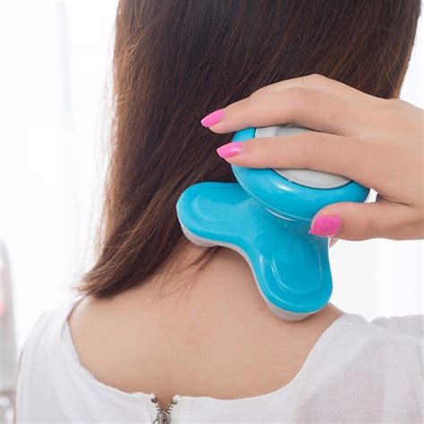 Portable Mini Electric Massager Handheld Neck Body Back Head Foot Hand Viln