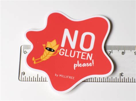 Allergy Awareness Stickers Etsy