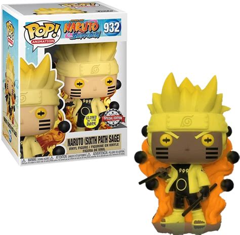 Funko Naruto Pop Animation Naruto Six Path Sage Exclusive Vinyl Figure