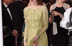 oscars wardrobe malfunctions most emma stone carpet red dress mishaps embarrassing awards her hollywood worst moments post back flashes
