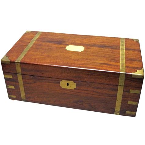 English Writing Box With Secret Compartment At 1stdibs