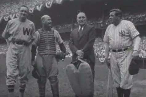 On This Day In 1942 Walter Johnson And Babe Ruth Face Off One Final