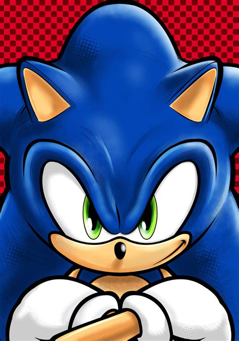 Sonic By Thuddleston On Deviantart