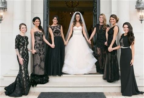 Bridesmaid Dresses Don’t Miss These 22 Black Bridesmaid Dresses For Your Fall  Black