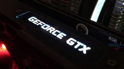 Galax Geforce Gtx 1080 Exoc Led光效 Youtube