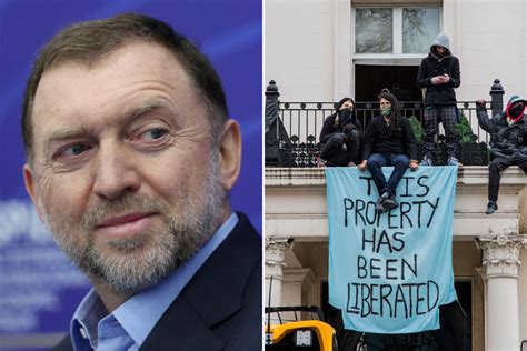 Russian Oligarch Appalled After Protesters Storm Uk Mansion