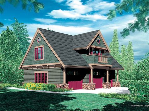 Carriage House Plans Craftsman Style Carriage House Plan With 3 Car