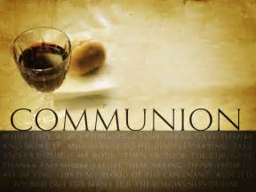 Communion Coming To The Table