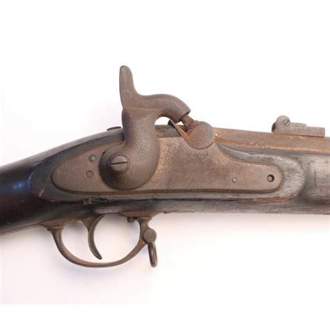 Civil War Era Percussion Rifle And Bayonet