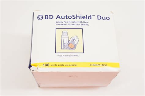 Bd 329515 Autoshield Duo Safety Pen Ndle With Dual Automatic 30g Box