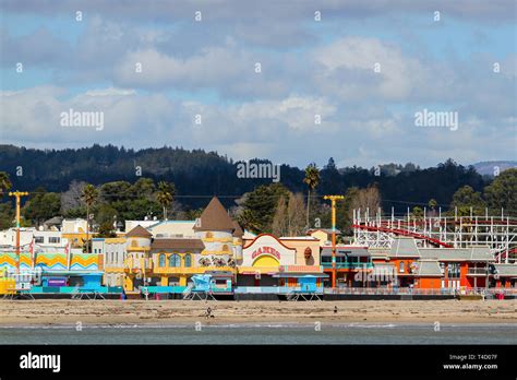 Santa Cruz Beach Boardwalk Amusement Park Santa Cruz California