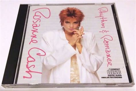 Rare Rosanne Cash Rhythm And Romance Music Cd 1985 Cbs Inc Ck38463