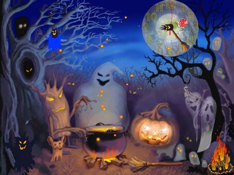 Free Download Animated Halloween Wallpapers 4 1111x833 For Your