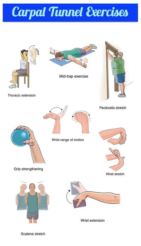 Hand And Wrist Carpal Tunnel Carpal Tunnel Exercises Wrist Exercises