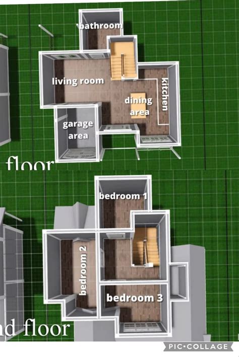 Pin On Bloxburg Layouts Simple House Plans Sims House Design Sims