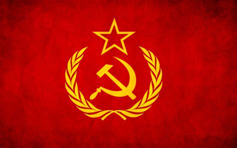 Kostenloses Soviet Union Ussr Flag Wallpaper Für Widescreen Desktop Pc