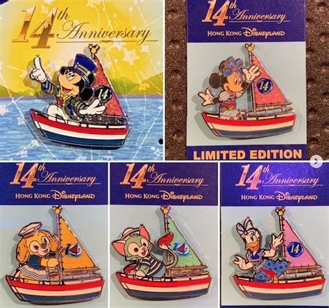 August 2019 Hkdl Limited Edition Pin Releases Disney Pins Blog