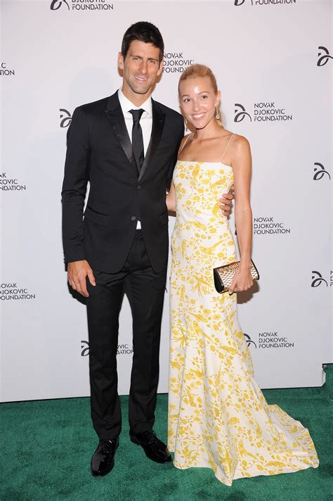 Novak Djokovic Had His Girlfriend Jelena Ristic By His Side For The