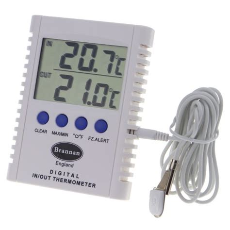 Max Min Indoor And Outdoor Thermometer Brannan