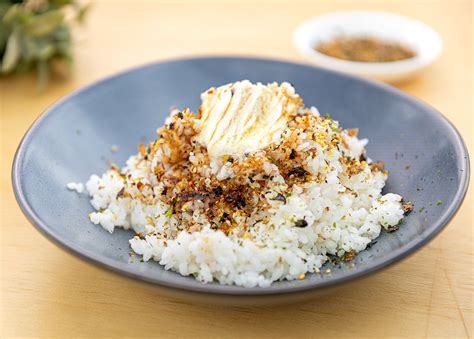 Furikake And Oat Butter Rice Vegan Recipe