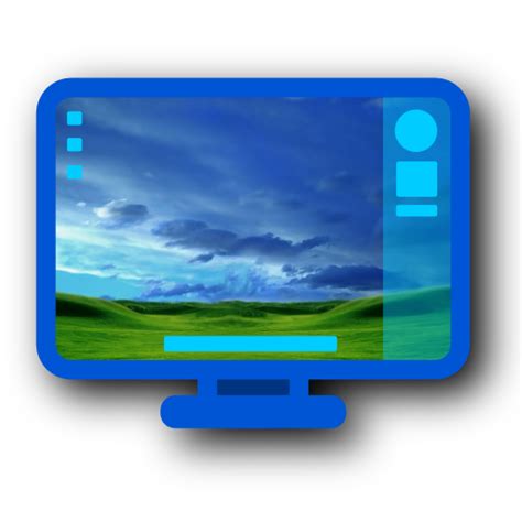 Desktop Deep Blue Icon Png Ico Or Icns Free Vector Icons
