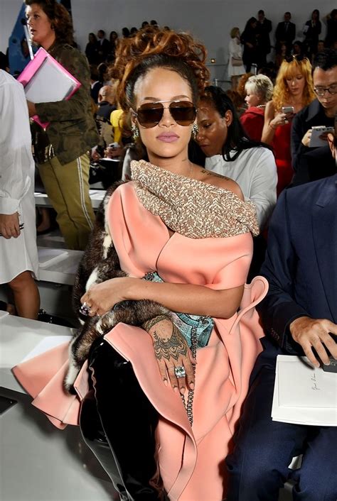 Rihanna At Paris Fashion Week Fashion Week Paris Fashion Week Fashion