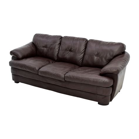 A classic model, the ds 61 by swiss manufacturer de sede. 40% OFF - Brown Faux-Leather Couch / Sofas