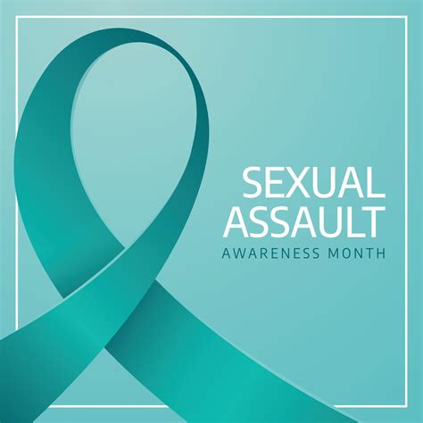 Vector Graphic Of Sexual Assault Awareness Month Good For Sexual
