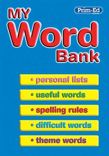 My Word Bank English Resources Prim Ed